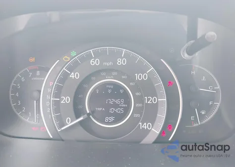 2013 Honda Cr-V Ex-L z USA, uszkodzony, nr VIN 5J6RM4H78DL046419